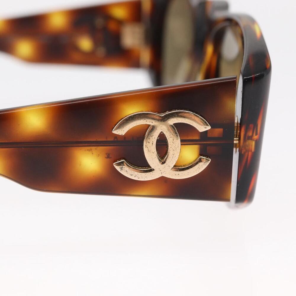 CHANEL Sunglasses plastic Brown CC Auth BA8098 - Picture 7 of 9